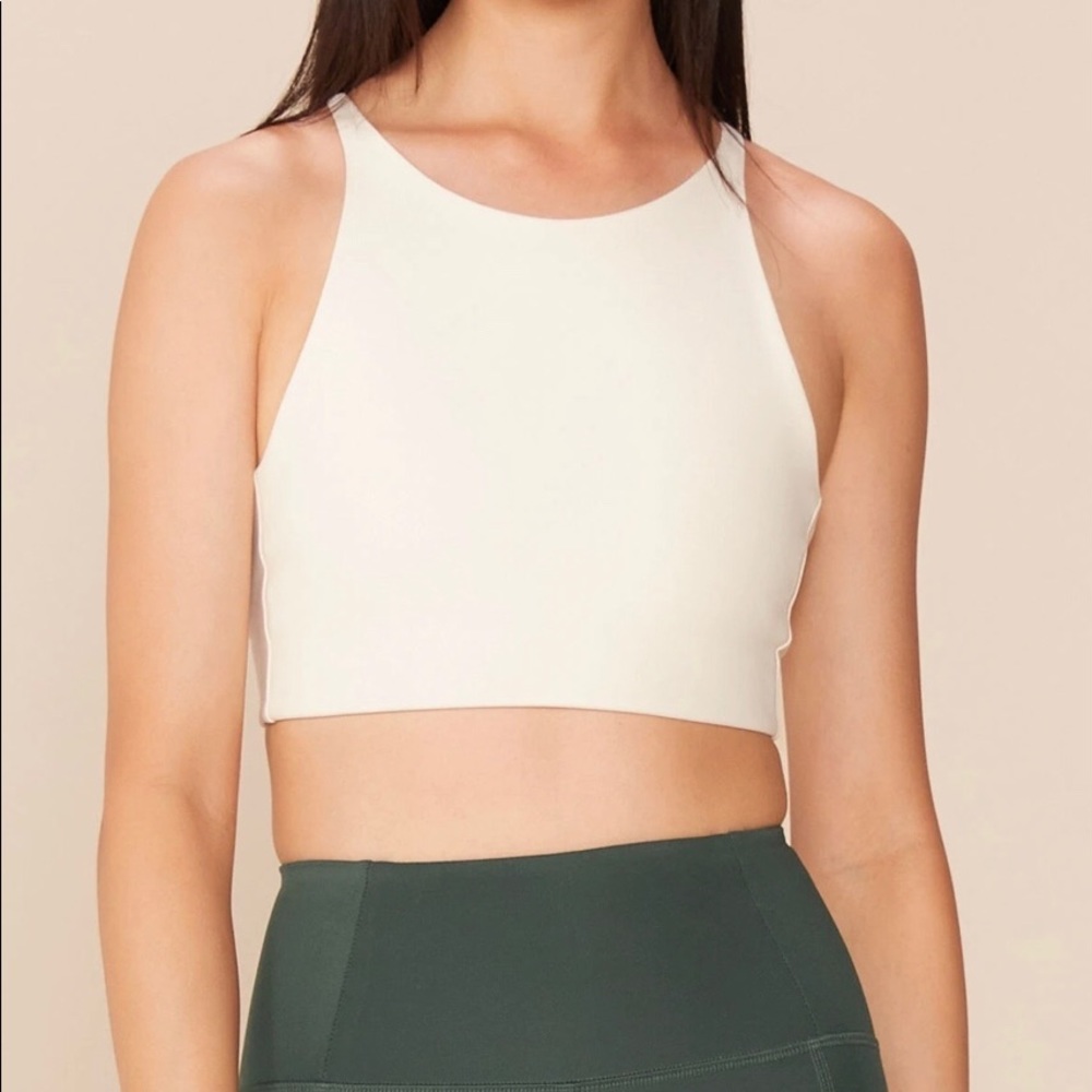 Ivory Topanga Bra from Girlfriend Collective